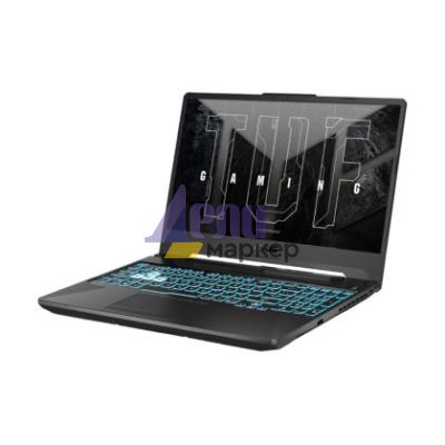 Лаптоп Asus TUF A15 FA506NC-HN012,AMD Ryzen5 7535HS/H (6-core/12-thread,16MB cache, up to 4.5 GHz ),15.6" FHD (1920x1080)144 Hz,16GB DDR5 5600(2*8),512 GB M.2 SSD,RTX 3050 4GB GDDR6,Wi-Fi 6(802.11ax),Backlit Chiclet Keyboard 1-Zone RGB, no OS, Graphite Bl