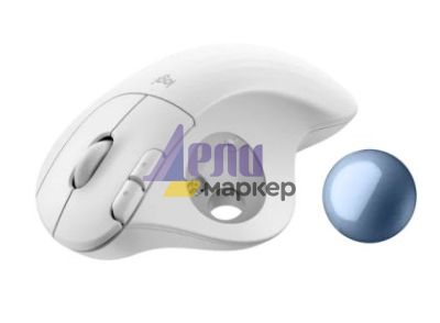 Мишка Logitech ERGO M575S - WHITE