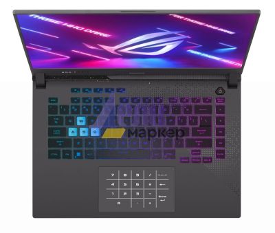 Лаптоп Asus ROG Strix G15 G513RM-HQ156, AMD Ryzen7 6800H (8-core/16-thread, 20MB cache, up to 4.7 GHz max boost),15.6"FHD IPS AG WQHD (2560x1440)165Hz,16GB DDR5 4800,1TB PCIE NVME,NVIDIA GeForce RTX 3060 6GB GDDR6 ,,Illum. Kbd 4 zone,no OS, Grey