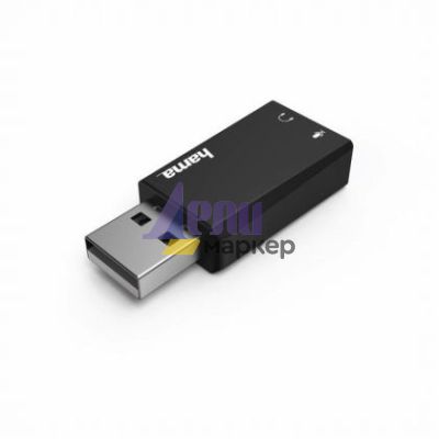 Звукова карта HAMA 2.0 stereo USB