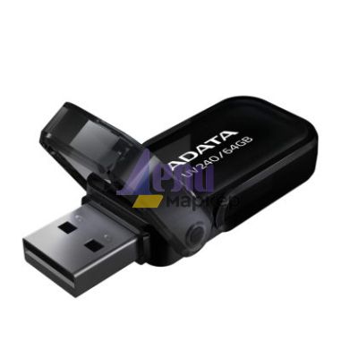 Памет ADATA UV240 64GB USB 2.0 Black