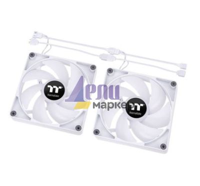 Вентилатор Thermaltake CT140 ARGB Sync PC Cooling Fan 2 Pack White