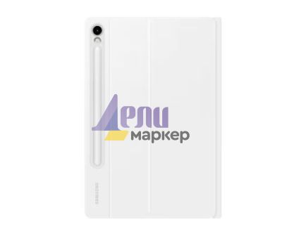 Клавиатура Samsung Tab S9/S9 FE Book Cover Keyboard White