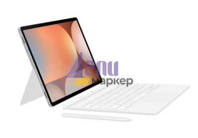 Клавиатура Samsung Tab S10+/S9+/S9 FE+ Book Cover Keyboard Slim White