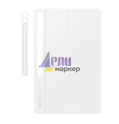 Клавиатура Samsung Tab S10 Ultra/S9 Ultra Book Cover Keyboard Slim White