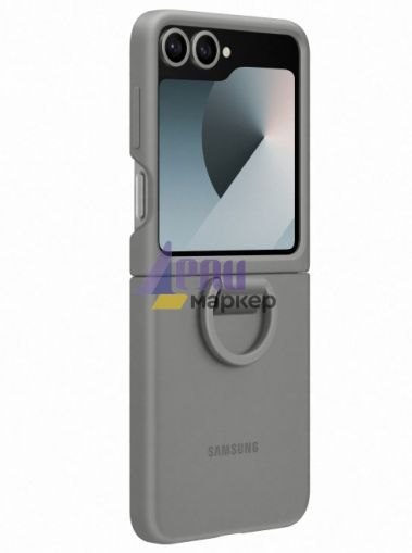 Калъф Samsung Grey Silicone Case - For Samsung Galaxy Z Flip 6