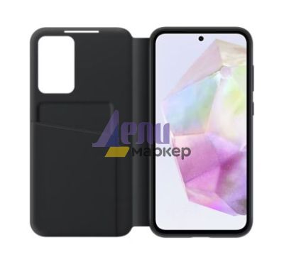 Калъф Samsung A35 Smart View Wallet Case Black