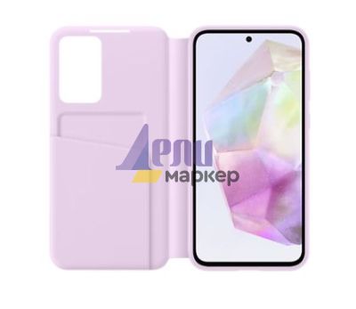 Калъф Samsung A35 Smart View Wallet Case Lavender