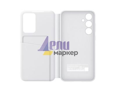 Калъф Samsung A55 Smart View Wallet Case White