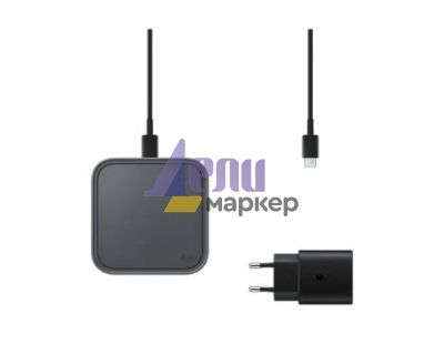 Зарядно устройство Samsung EP-P2400 Wireless Charger Pad (w TA) Dark Gray