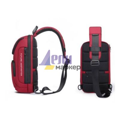 Чанта BANGE Crossbody DX Red 5 джоба, 6 l