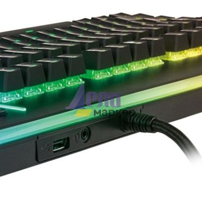 Клавиатура Thermaltake Level 20 RGB Blue Switch Black