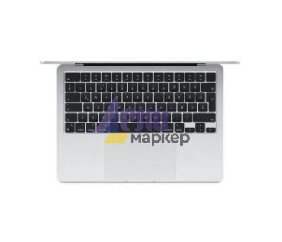 Лаптоп Apple 13-inch MacBook Air: Apple M3 chip with 8-core CPU and 10-core GPU, 24GB, 512GB SSD - Silver