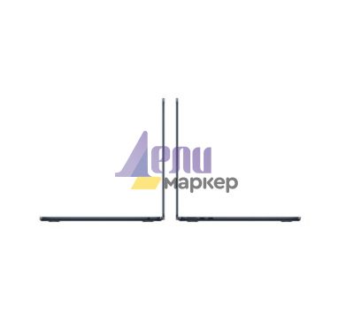 Лаптоп Apple 13-inch MacBook Air: Apple M3 chip with 8-core CPU and 10-core GPU, 24GB, 512GB SSD - Midnight