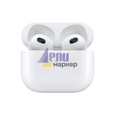 Слушалки Apple AirPods3 with Lightning Charging Case