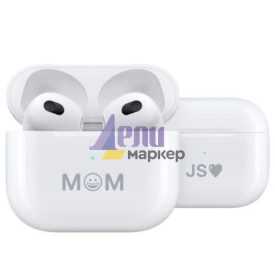 Слушалки Apple AirPods3 with Lightning Charging Case