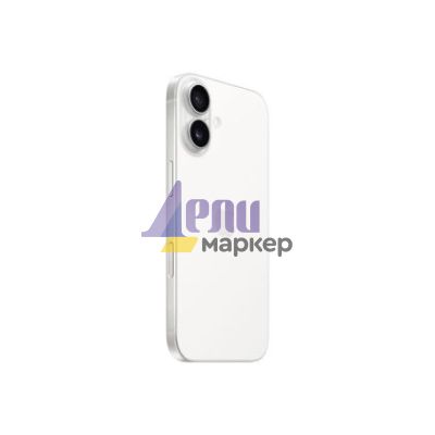 Мобилен телефон Apple iPhone 16 128GB White