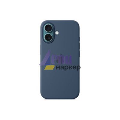 Калъф Apple iPhone 16 Silicone Case with MagSafe - Denim