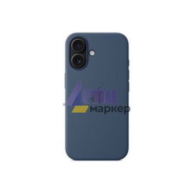 Калъф Apple iPhone 16 Silicone Case with MagSafe - Denim