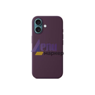 Калъф Apple iPhone 16 Silicone Case with MagSafe - Plum