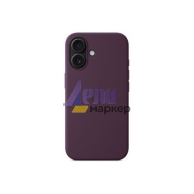 Калъф Apple iPhone 16 Silicone Case with MagSafe - Plum