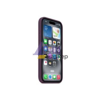 Калъф Apple iPhone 16 Silicone Case with MagSafe - Plum