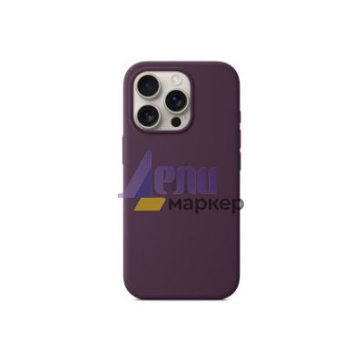 Калъф Apple iPhone 16 Pro Silicone Case with MagSafe - Plum