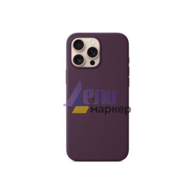 Калъф Apple iPhone 16 Pro Max Silicone Case with MagSafe - Plum