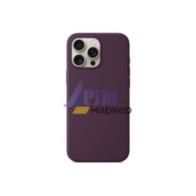 Калъф Apple iPhone 16 Pro Max Silicone Case with MagSafe - Plum