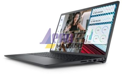 Лаптоп Dell Vostro 3520, Intel Core i7-1255U (12 MB Cache up to 4.70 GHz), 15.6" FHD (1920x1080) AG 120Hz WVA 250nits, 8GB, 1x8GB DDR4, 512GB SSD PCIe M.2, UHD Graphics, Cam and Mic, 802.11ac, BG KB, FPR, Win 11 Pro, 3Y PS