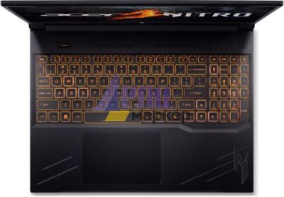 Лаптоп Acer Nitro 16, ANV16-71-71N0, Intel Core i7-14650HX (up to 5.2GHz, 30MB), 16" FHD IPS up to 165Hz SlimBezel, 16GB DDR5(1 slot free), 1024GB PCIe NVMe SSD, GeForce RTX 4060 8GB GDDR6, Wi-Fi 6 AX201+BT5.1, Killer E2650, HD Cam, KB Backlight, No OS, B