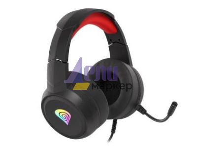 Слушалки Genesis Gaming Headset Neon 200 RGB Black-Red