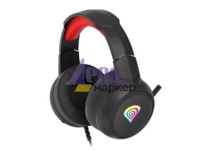 Слушалки Genesis Gaming Headset Neon 200 RGB Black-Red