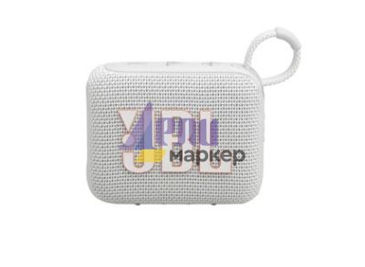 Тонколони JBL GO 4 WHT Ultra-portable waterproof and dustproof Speaker