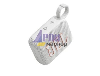 Тонколони JBL GO 4 WHT Ultra-portable waterproof and dustproof Speaker