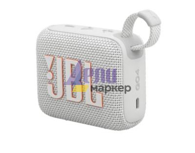 Тонколони JBL GO 4 WHT Ultra-portable waterproof and dustproof Speaker
