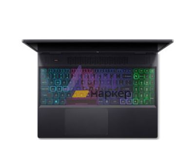 Лаптоп Acer Nitro 16, AN16-42-R6VW, AMD Ryzen 7 8845HS, (3.8GHz up to 5.1GHz,16MB),16" WQXGA (2560x1600) IPS 180Hz, 1*16GB DDR5 (1 slot free), 1024GB PCIe NVMe SSD, GeForce RTX 4060 8GB GDDR 6, Micro SD reader, Killer E3100G, Wifi 802.11AX, BT 5.3, No Os,