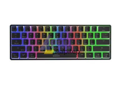 Клавиатура Genesis Mechanical  Gaming Keyboard Thor 660 Wireless RGB Backlight BLACK GATERON BROWN