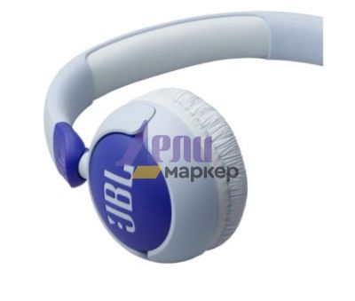 Слушалки JBL JR320 Wired on-ear kids headphones, Blue