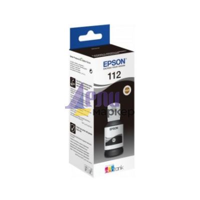 Консуматив Epson 112 EcoTank Pigment Black ink bottle