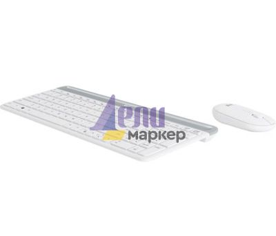 Комплект Logitech Slim Wireless Keyboard and Mouse Combo MK470 - OFFWHITE