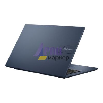 Лаптоп Asus Vivobook X1504VA-BQ1647, Intel Core i5-1334U 1.3 GHz (12MB Cache, up to 4.6 GHz, 10 cores, 12 Threads), 15.6" FHD,(1920x1080),16GB DDR4, SSD 512GB, No OS, Quiet Blue