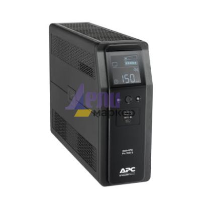 Непрекъсваем ТЗИ APC Back UPS Pro BR 1600VA, 230V, Sinewave, 8 Outlets, AVR, LCD interface