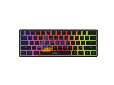 Клавиатура Genesis Mechanical Gaming Keyboard Thor 660 G2 Wireless RGB Backlight BLACK GATERON BROWN