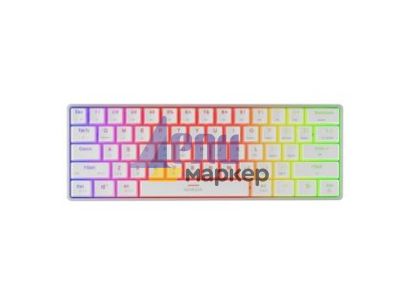 Клавиатура Genesis Mechanical Gaming Keyboard Thor 660 G2 Wireless RGB Backlight WHITE GATERON BROWN