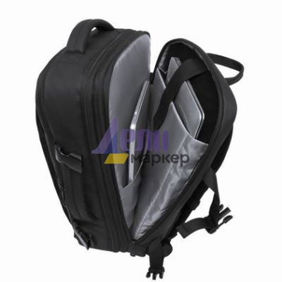 Туристическа раница BANGE TRAVEL 9 джоба, 17.3“, 35 л., Черен