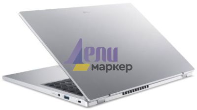Лаптоп Acer Extensa EX215-33-34RK, Intel Core i3-N305 (up to 3.8 GHz, 6MB), 15.6" FHD (1920x1080), 8GB LPDDR5, SSD 512GB NVMe, Intel UMA, 802.11ac+ax, HD camera, BT, Win 11 Pro EDU, 2Y Warranty, Silver