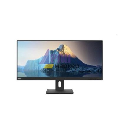 Монитор Lenovo ThinkVision E29w-20 29", IPS, WLED, 2560x1080, AG, 4ms, 90Hz, 300 cd/m2, 1000:1, Speakers 3Wx2, Tilt, Swivel, Height Adjust Stand, HDMI, DP