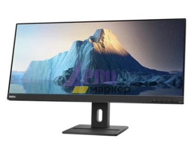 Монитор Lenovo ThinkVision E29w-20 29", IPS, WLED, 2560x1080, AG, 4ms, 90Hz, 300 cd/m2, 1000:1, Speakers 3Wx2, Tilt, Swivel, Height Adjust Stand, HDMI, DP