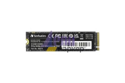 Твърд диск Verbatim Vi3000 Internal PCIe NVMe M.2 SSD 512GB